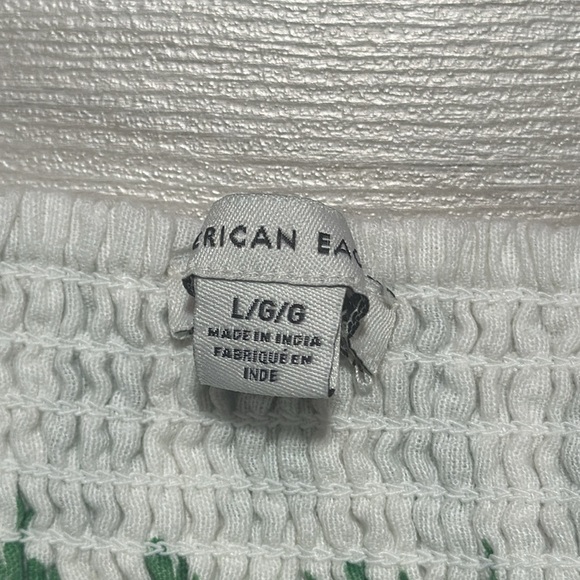 AMERICAN EAGLE Boho Strap Crop Top Size L - Picture 3 of 4